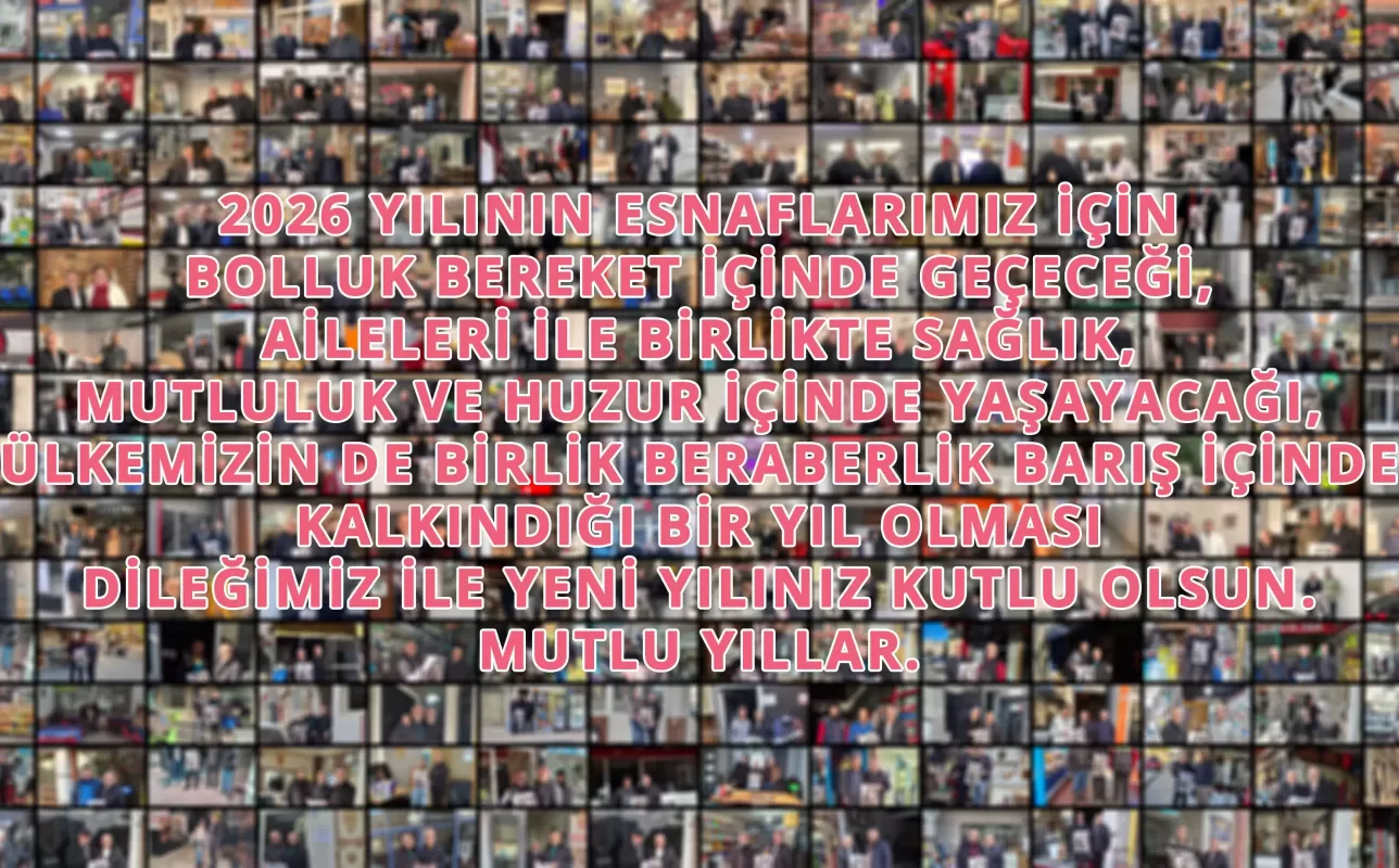 2026 Yılınız Kutlu Olsun. Birlikte Nice Mutlu Yıllara