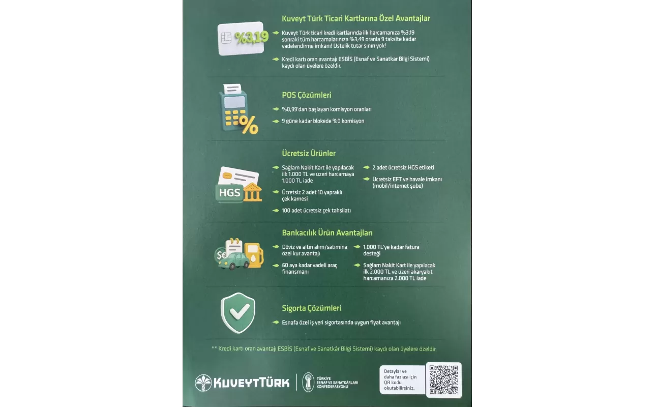 Sağlam Esnaf Paketi Protokolü