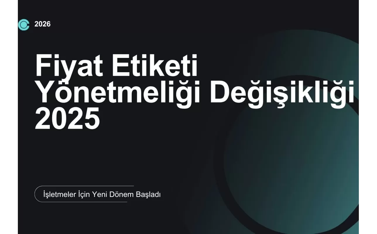 Fiyat Etiketi Yönetmelik Değişikliği